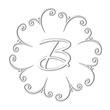 Looking for a monogram stamp embosser? This round whimsical initial embosser is perfect for special business needs or personal use.