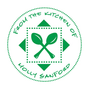 Looking for a custom cooking-themed monogram stamp? Get this personalizable spoon design that comes with your name and text.