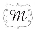 Shopping for a custom monogram stamp? This rectangular stamp features a doodles design with room for an initial in a color of your choice.