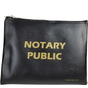 BAG-NP-LG - Large Notary Supplies Bag<br>(Black)
